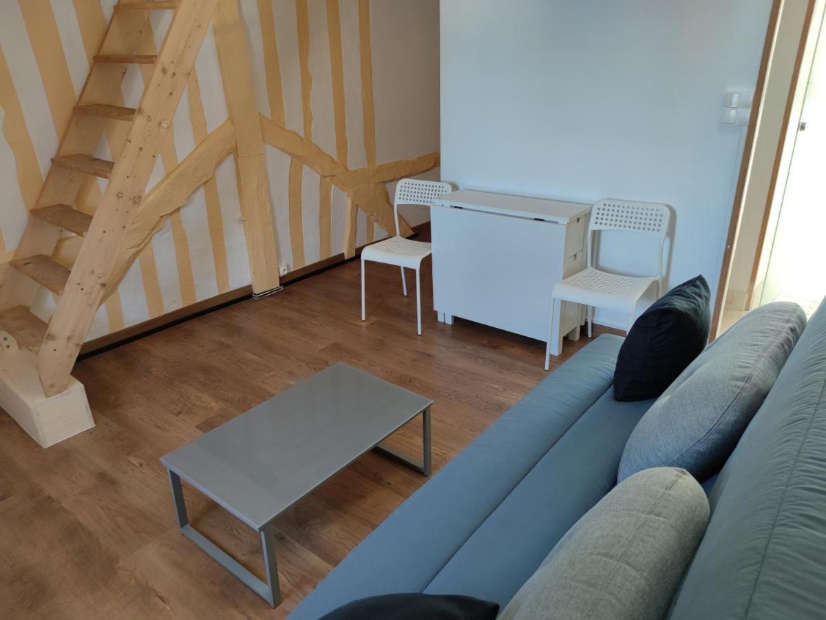 Ferienwohnung Le Saint Leonard...Il Est Orange Honfleur Exterior foto
