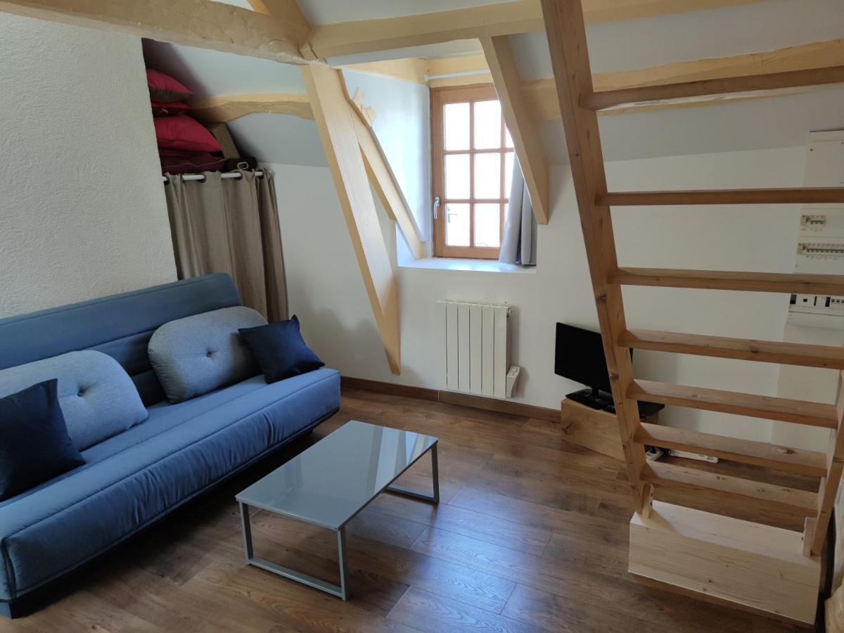 Ferienwohnung Le Saint Leonard...Il Est Orange Honfleur Exterior foto