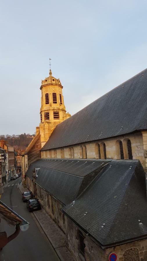 Ferienwohnung Le Saint Leonard...Il Est Orange Honfleur Exterior foto